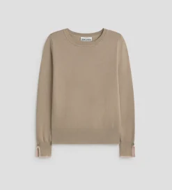 Prendas De Punto|Jerséis Y Cárdigans|SIMORRA Jersey escote redondo Beige