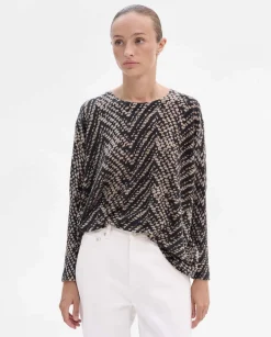 Prendas De Punto|Jerséis Y Cárdigans|SIMORRA Jersey oversize estampado Negro