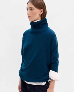 Jerséis Y Cárdigans|SIMORRA Jersey oversize lana Azul