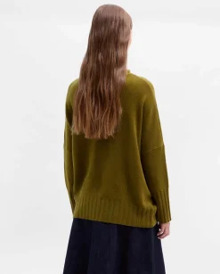 Jerséis Y Cárdigans|SIMORRA Jersey oversize lana Verde