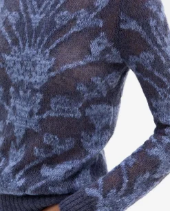 Prendas De Punto|Jerséis Y Cárdigans|SIMORRA Jersey punto jacquard Azul
