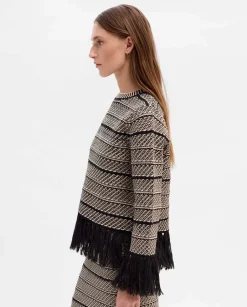 Jerséis Y Cárdigans|Prendas De Punto|SIMORRA Jersey punto jacquard Negro