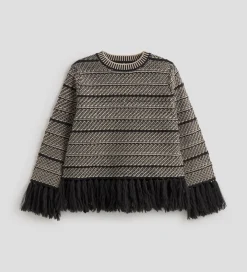 Jerséis Y Cárdigans|Prendas De Punto|SIMORRA Jersey punto jacquard Negro
