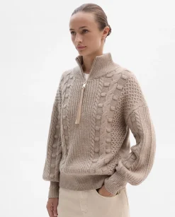 Prendas De Punto|Jerséis Y Cárdigans|SIMORRA Jersey punto ochos Beige