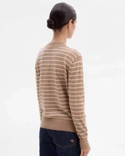 Prendas De Punto|Jerséis Y Cárdigans|SIMORRA Jersey rayas Marrón