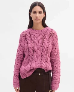 Prendas De Punto|Jerséis Y Cárdigans|SIMORRA Jersey trenzado a mano Rosa