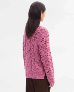 Prendas De Punto|Jerséis Y Cárdigans|SIMORRA Jersey trenzado a mano Rosa