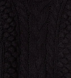 Prendas De Punto|Jerséis Y Cárdigans|SIMORRA Jersey trenzado a mano Negro