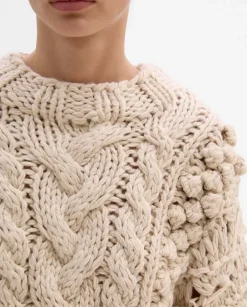 Prendas De Punto|Jerséis Y Cárdigans|SIMORRA Jersey trenzado a mano Beige