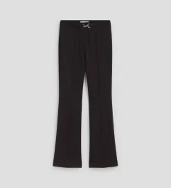 Pantalones Y Faldas|SIMORRA Pantalón acampanado cinturón Negro