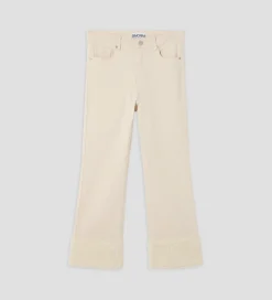 Pantalones Y Faldas|SIMORRA Pantalón bajo decorativo Blanco