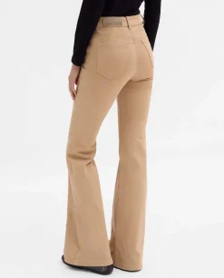 Pantalones Y Faldas|SIMORRA Pantalón bolsillos parche Marrón