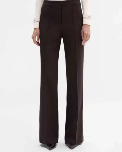 Pantalones Y Faldas|SIMORRA Pantalón largo ancho Marrón