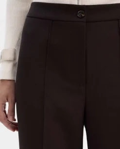 Pantalones Y Faldas|SIMORRA Pantalón largo ancho Marrón