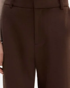 Pantalones Y Faldas|SIMORRA Pantalón pierna ancha Marrón