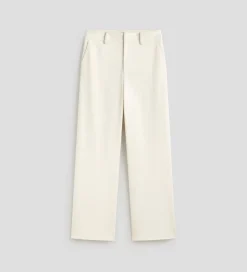 Pantalones Y Faldas|SIMORRA Pantalón pierna ancha Blanco