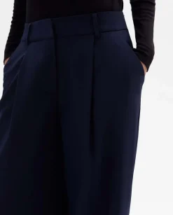 Pantalones Y Faldas|SIMORRA Pantalón pinzas ancho Azul
