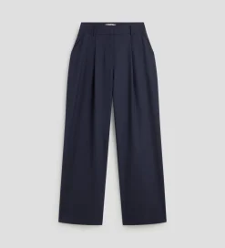 Pantalones Y Faldas|SIMORRA Pantalón pinzas ancho Azul