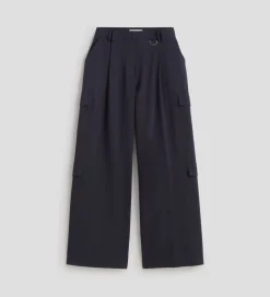 Pantalones Y Faldas|SIMORRA Pantalón pinzas cargo Azul