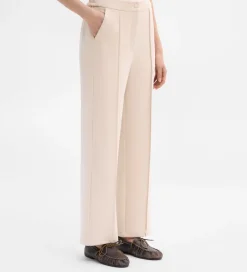 Pantalones Y Faldas|SIMORRA Pantalón punto suave Blanco