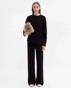 Prendas De Punto|Pantalones Y Faldas|SIMORRA Pantalón punto textura Negro