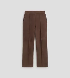 Pantalones Y Faldas|SIMORRA Pantalón recto ante Marrón
