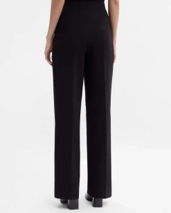 Fiesta|Pantalones Y Faldas|SIMORRA Pantalón recto elástico Negro