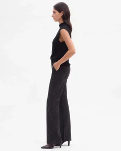 Pantalones Y Faldas|SIMORRA Pantalón recto espiga Gris