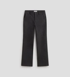 Pantalones Y Faldas|SIMORRA Pantalón recto espiga Gris