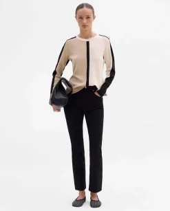 Pantalones Y Faldas|SIMORRA Pantalón slim Negro