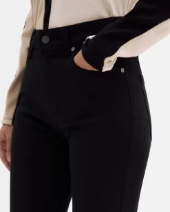 Pantalones Y Faldas|SIMORRA Pantalón slim Negro