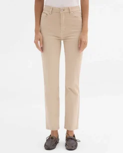 Pantalones Y Faldas|SIMORRA Pantalón slim Beige