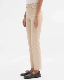 Pantalones Y Faldas|SIMORRA Pantalón slim Beige