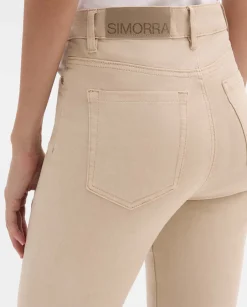 Pantalones Y Faldas|SIMORRA Pantalón slim Beige
