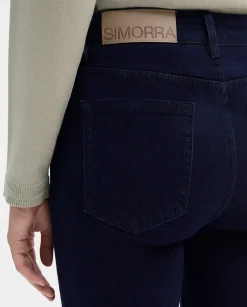 Pantalones Y Faldas|SIMORRA Pantalón slim Azul