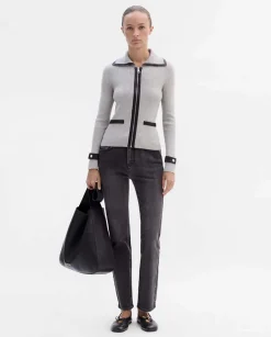 Pantalones Y Faldas|SIMORRA Pantalón slim Gris