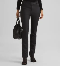 Pantalones Y Faldas|SIMORRA Pantalón slim Negro