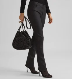 Pantalones Y Faldas|SIMORRA Pantalón slim Negro
