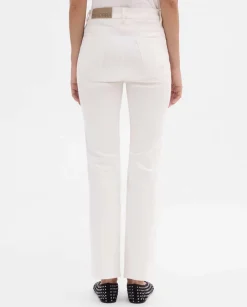 Pantalones Y Faldas|SIMORRA Pantalón slim Blanco
