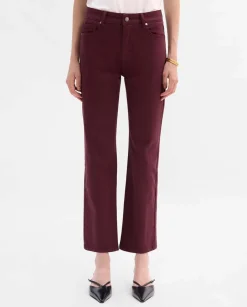 Pantalones Y Faldas|SIMORRA Pantalón slim Rojo