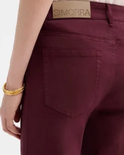 Pantalones Y Faldas|SIMORRA Pantalón slim Rojo