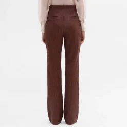 Pantalones Y Faldas|SIMORRA Pantalón textura Marrón