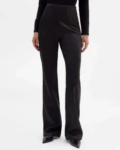 Pantalones Y Faldas|SIMORRA Pantalón textura Negro