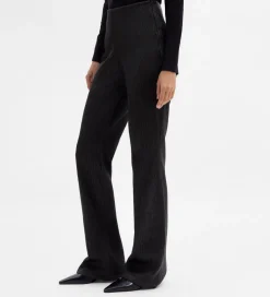 Pantalones Y Faldas|SIMORRA Pantalón textura Negro
