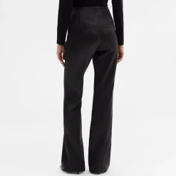 Pantalones Y Faldas|SIMORRA Pantalón textura Negro