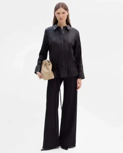 Fiesta|Pantalones Y Faldas|SIMORRA Pantalón tiro alto acampanado Negro