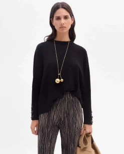 Pantalones Y Faldas|SIMORRA Pantalón tul estampado Negro