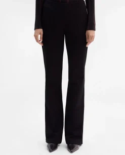 Pantalones Y Faldas|SIMORRA Pantalón twill elástico Negro