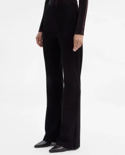 Pantalones Y Faldas|SIMORRA Pantalón twill elástico Negro