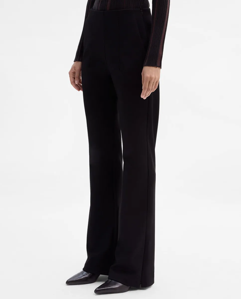 Pantalones Y Faldas|SIMORRA Pantalón twill elástico Negro